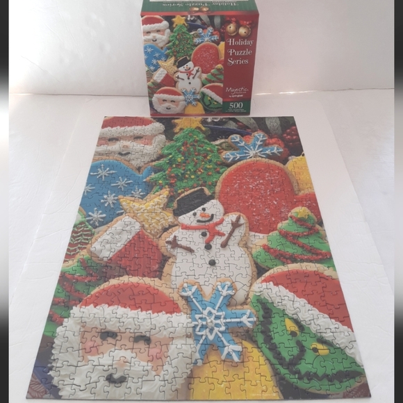 Christmas Cookies 500-piece puzzle by Springbok  - Picture 2 of 3